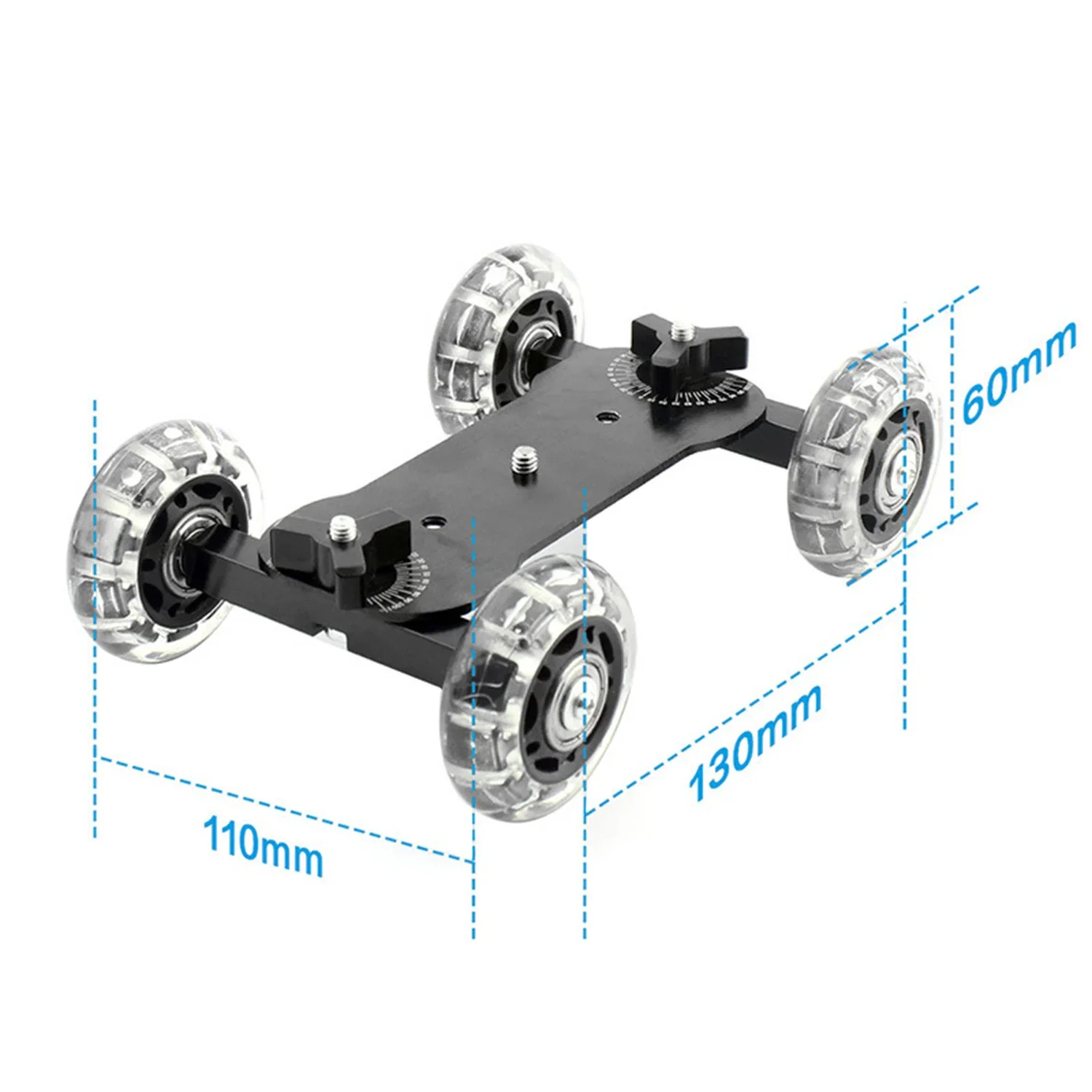 Desktop Directional Pulley Shooting Car Camera Table Slider Dolly Mini Video Car Stabilizer for Sony Nikon Canon DSLR Camera