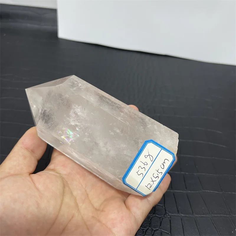 Clear Lemurian Seed Quartz Natural Point Cluster Crystal Rough Healing 4