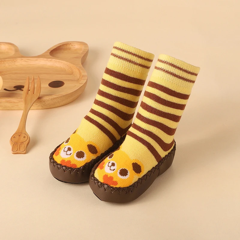 Baby Cotton Anti Slip Floor Socks with Rubber Sole Warm for Infant Girls Boys Slipper Stuff cotton anti slip socks,cotton socks,baby socks