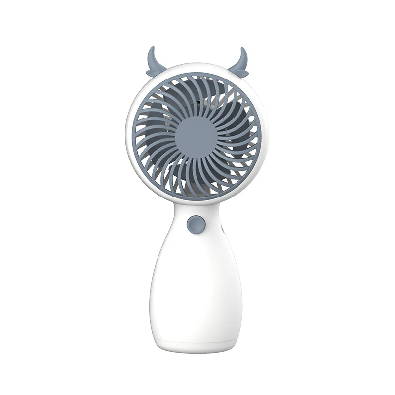Cute Hand-Held Fan, USB Charging, Portable Wind Power Ultra-Quiet Mini Multi-Function Electric