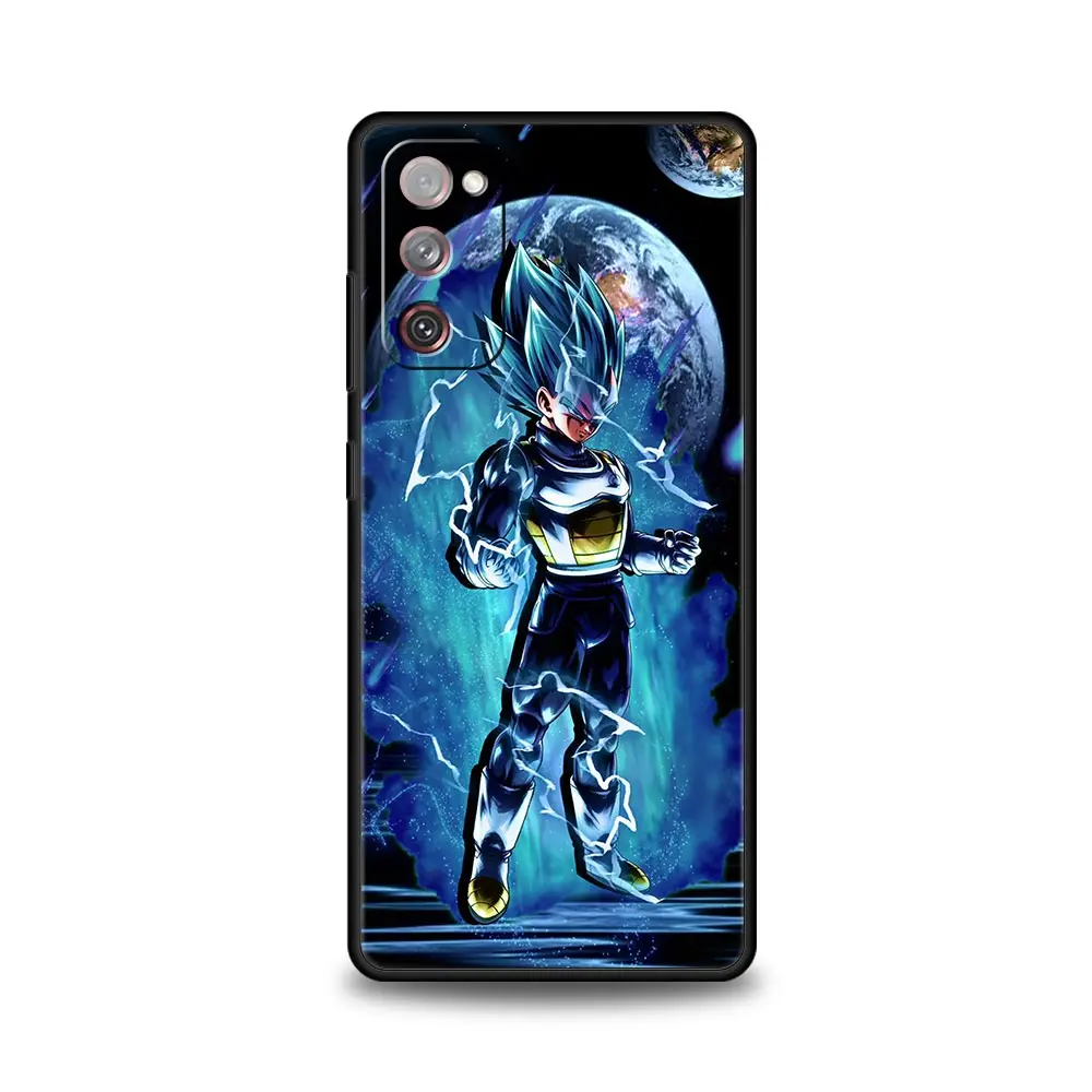 Dragon Ball Z Phone Case for Samsung Galaxy S21 FE S20 Ultra S10 Plus S9 S10e S8 S7 Edge A51 A12 Cover Fundas Coque samsung silicone Cases For Samsung