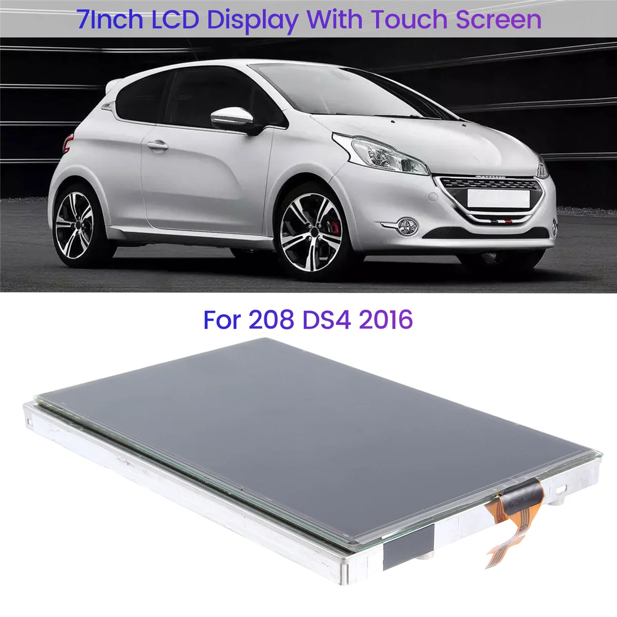 7inch-lcd-display-with-touch-screen-lam070g004a-gcx156akm-e-for-peugeot-208-citroen-ds4-2016-car-gps-lcd-monitors