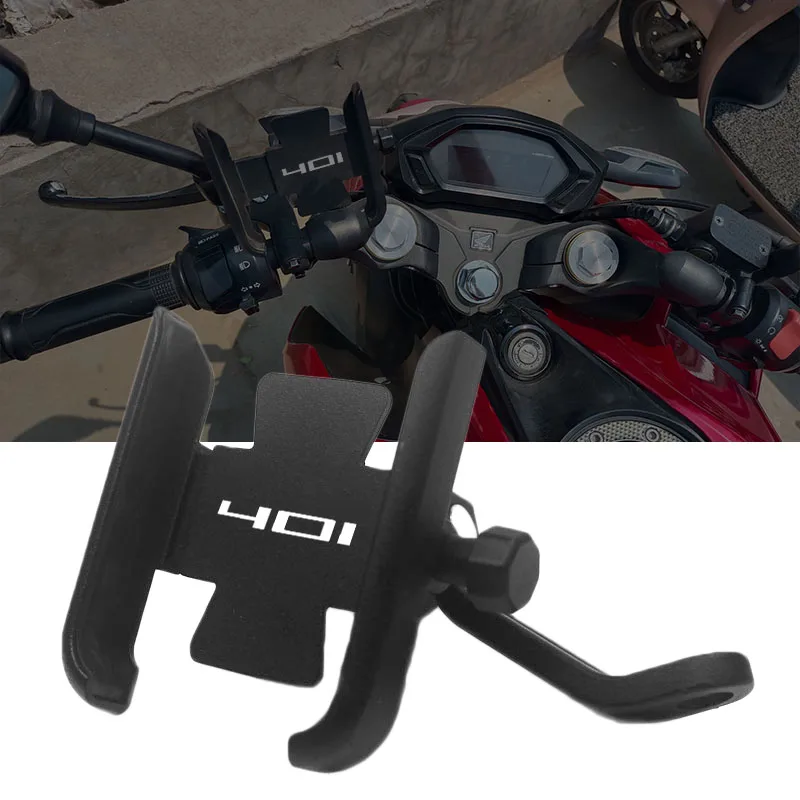 

Motorcycle Phone Holder Accessories For Svartpilen 401 VITPILEN 401 CNC Aluminum Mobile Stand Holder