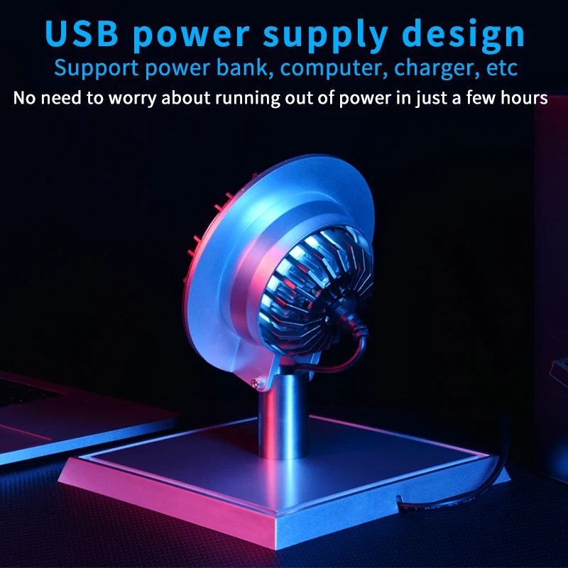 Stark MK1 Metal Alloy USB LED Lamp - Voice Control, PVD