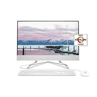 24" AMD Athlon Silver 3050U All-in-One Desktop PC 8GB RAM 256GB SSD Windows 10 White VA Display USB 3.2 Gen 1 Mouse and Keyboard 1