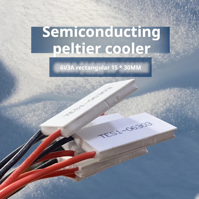

6v3a Semiconducting peltier cooler tes1-6303 Rectangular 15*30mm Beauty instrument low power cooling tablets
