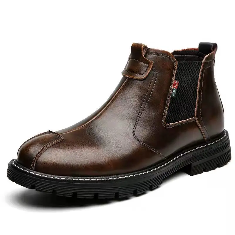 Laura | Botas Altas De Cuero Retro main image 1