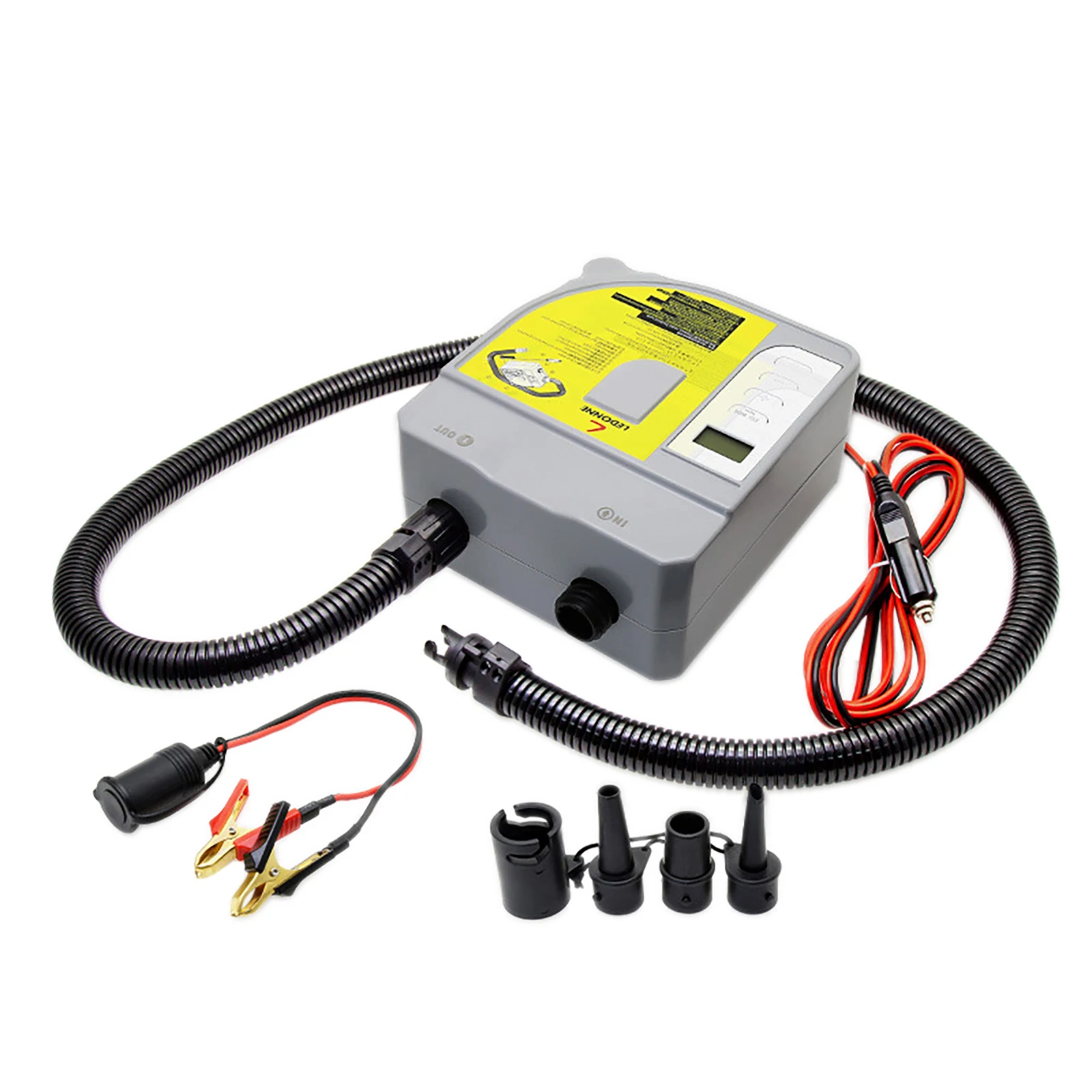 

12V Intelligent Car Inflatable Pump SUP 17 PSI Outdoor Paddle Board Electric Air Pump Stage Electric Inflatable Air Pump