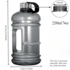 2.2L/73OZ Half Gallon Water Bottle Large Leak Proof Sports Ton Cup with Handle Plastic Drinking Water Container for Gym Outdoors 6
