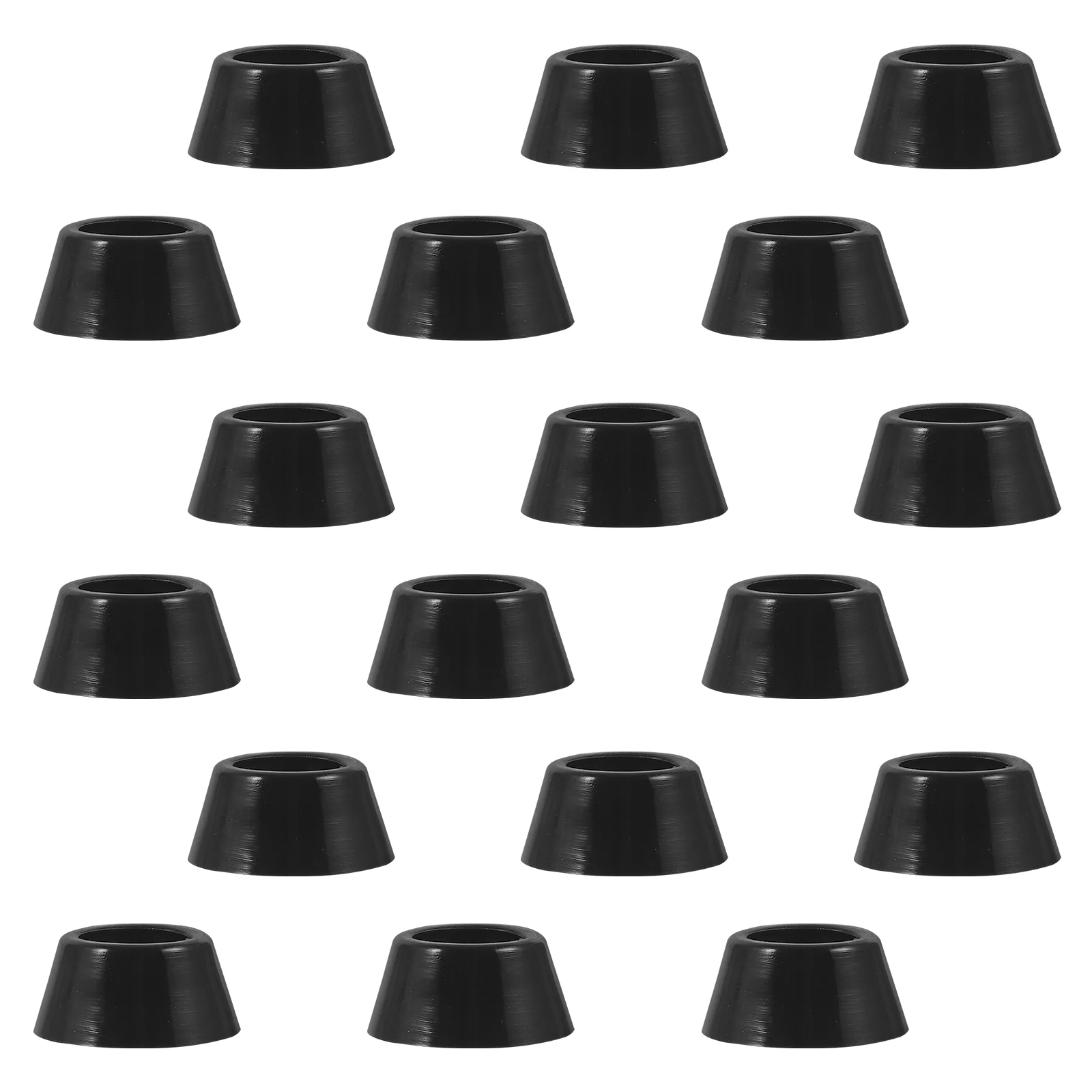 

20 Pcs Rubber Feet Furniture Wedge Furniture Shims Leveling Desk Pads