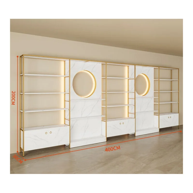 ⚫️大型ディスプレイキャビネット照明付き、飲食店、美容院、雑貨屋さんなどに/美品 ⚫️大型ディスプレイキャビネット照明付き、飲食店、美容院