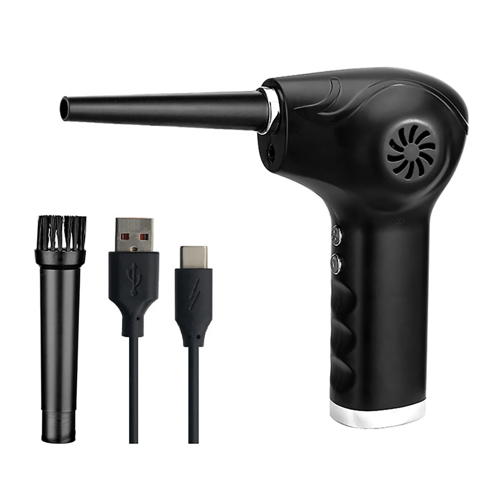 휴대용 충전식 휴대용 먼지 송풍기, 2 단계 조정 무선, 안전 보호 PC 노트북 키보드 먼지 송풍기, 6000mah, 10000mah