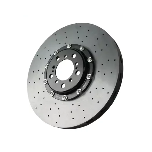 자동차 전륜 카본 세라믹 브레이크 디스크 355mm 캘리퍼 키트 (CLA 45, CLE 53, GT 50, SL 63, W206, W214, C236 AMG JJ1334 용)