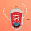 Funny Learning Montessori Children Educational Toys Tie Shoelaces Toys Shoe Lace Wooden 5