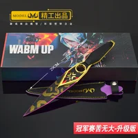 29cm Valorant Championship Kunai with Holster Gift Box Collectible Craft Metal Model Game Melee Weapon Desk Ornaments Cos Toys 2
