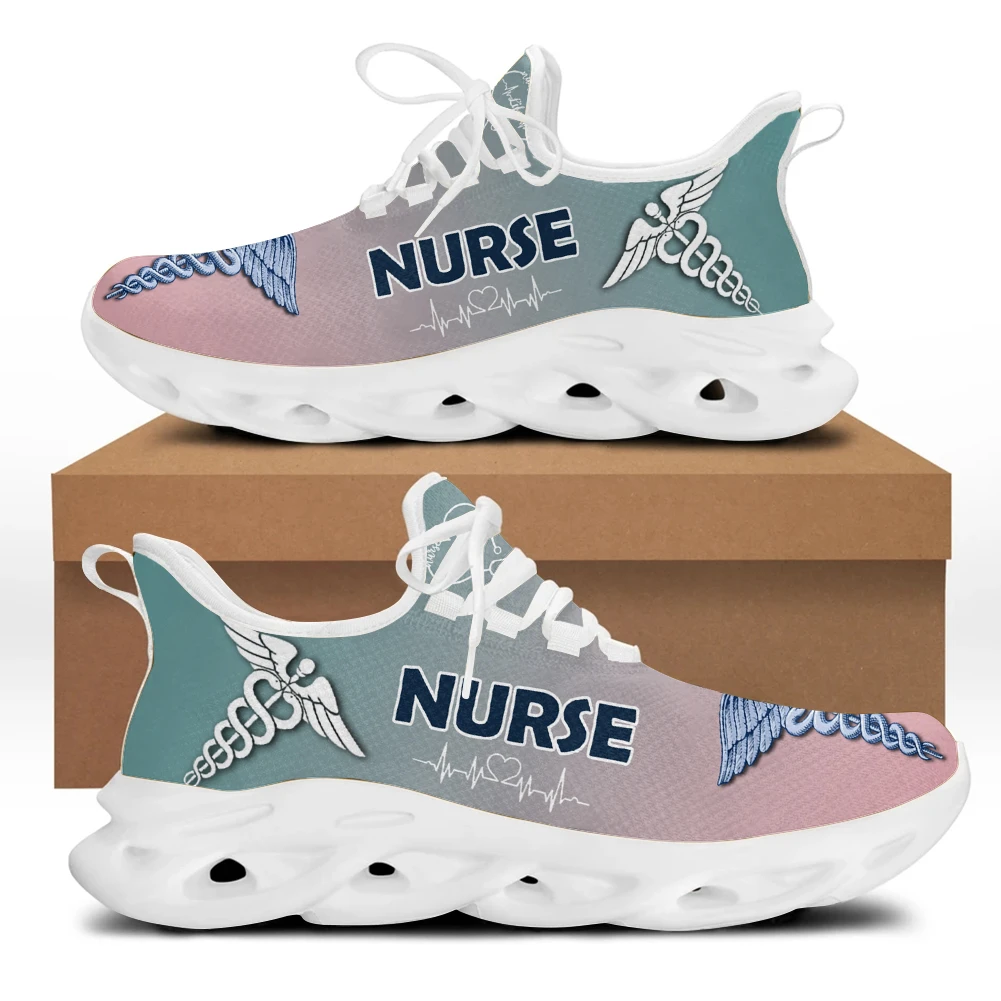 Belidome Women Nurse Shoes Lightweight Breathable Walking Medical Shoes