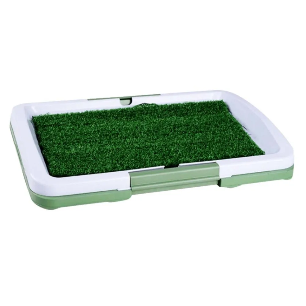 

Indoor potty training pet supply dog grooming training pee pad mat puppy tray grass toilet automatic cat toilet