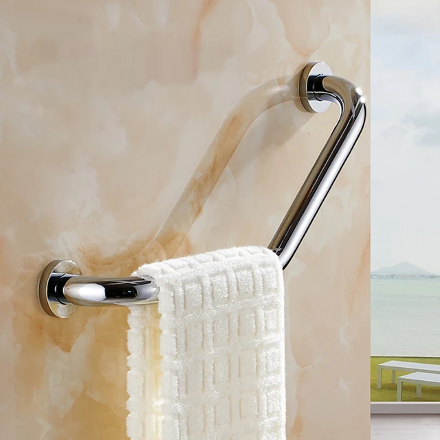 ที่วางแขนสแตนเลสในห้องน้ำ, ที่วางแขนอ่างอาบน้ำสำหรับผู้สูงอายุ, ห้องน้ำกันลื่นแบบหนา, ที่วางแขนห้องน้ำสำหรับผู้พิการ 1