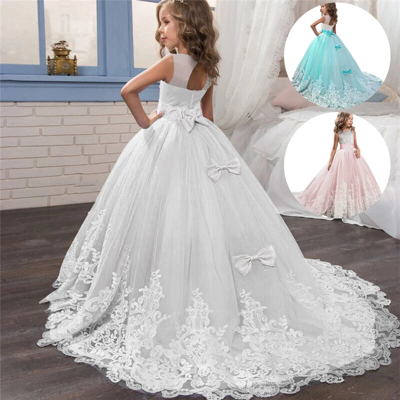 Girl's Laced Birthday Dress 2