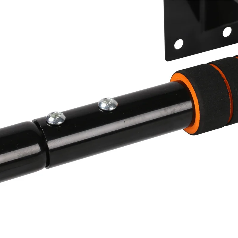 Doorway Pull Up Bar Gym Pull Accessories Wall Mounted Horizontal Bars With Wide Anti-slip Pad Home Gym Workout Chin Up Pull Up Training Bar Sport Fitness Equipment