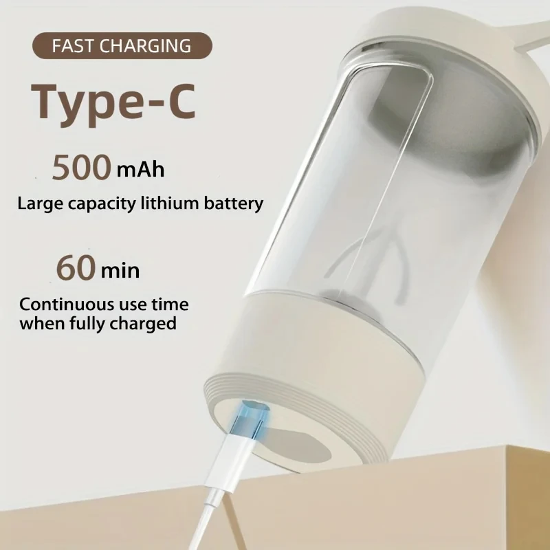 Self stirring shaker cup Xiaomi USB Charging For Protein Shake Meal Replacement Shake Portable Sport Mixing 450ml