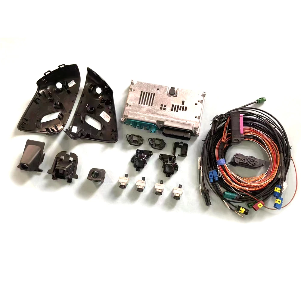 Per Porsche 992 Taycan Panoramic 360 360 Kit Cablaggio Modulo Guscio Specchio Panoramico
