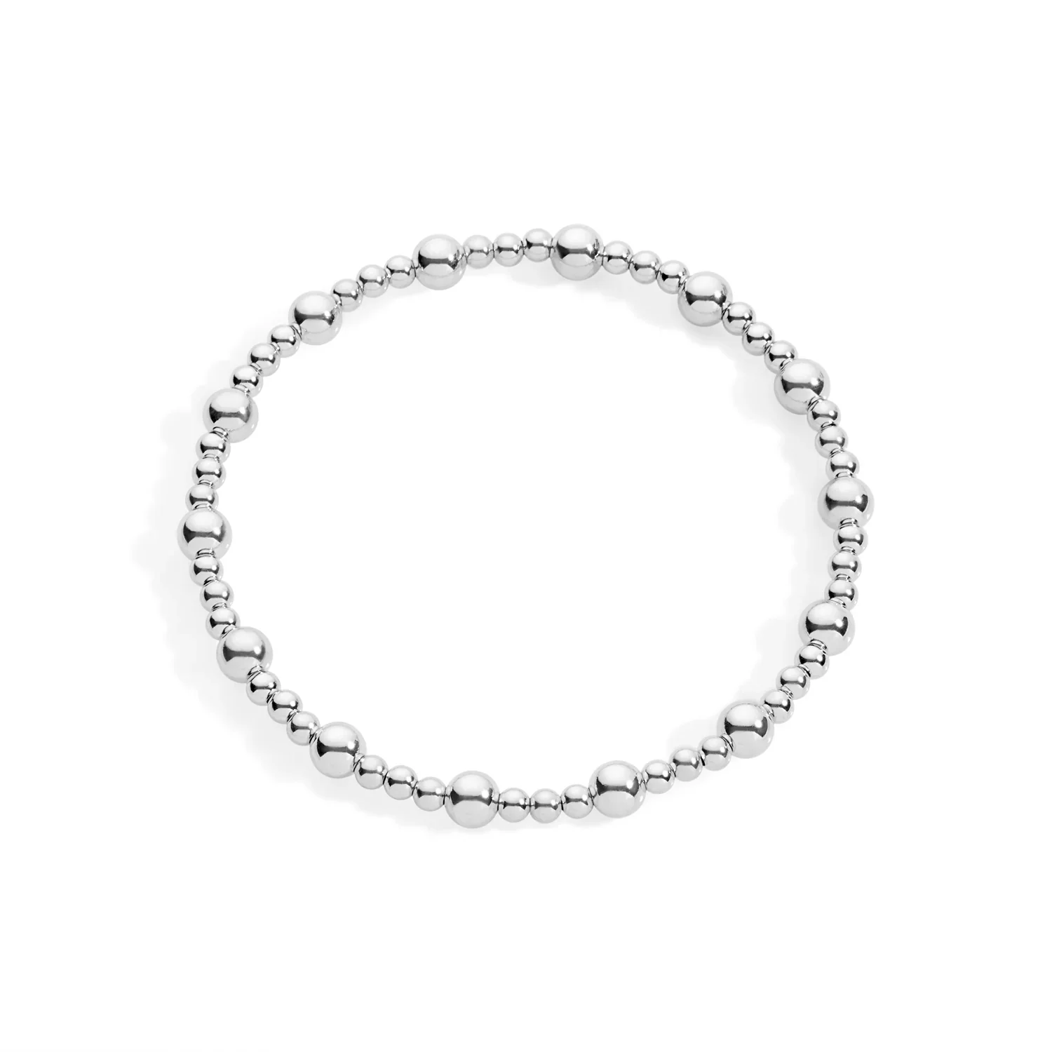 Set Di 3 Braccialetti Donna Oro: Perline, Tennis E A Maglia - Placcati 14K, Impermeabili E Regolabili - Idea Regalo In Scatola Regalo