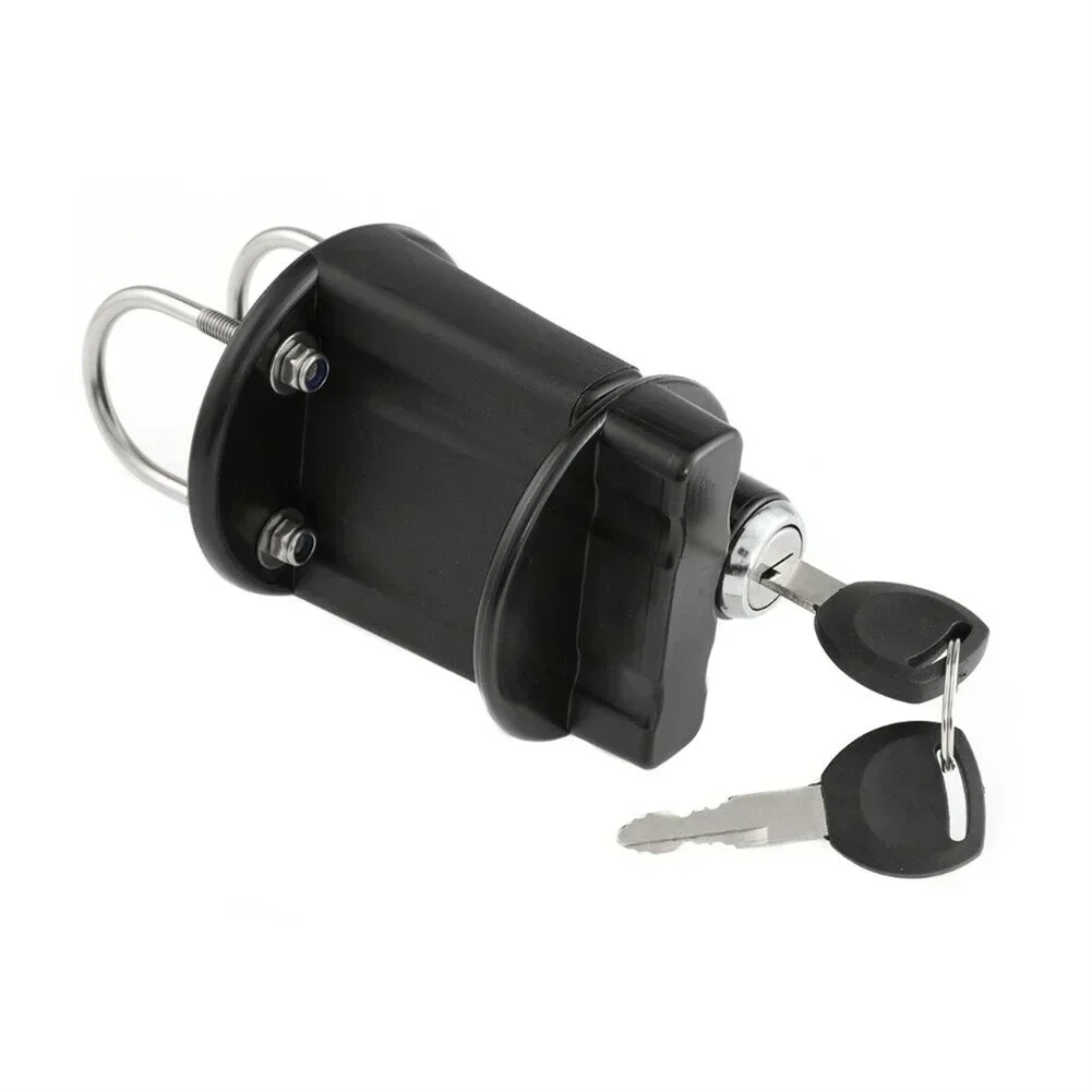 Car Bracket Lock Fastener For 3L 5L Fuel Tank Mount Petrol Can Holder Universal For RV SUV Spare Oil Tank Motorcycle Accessories petrol can,lock clamp