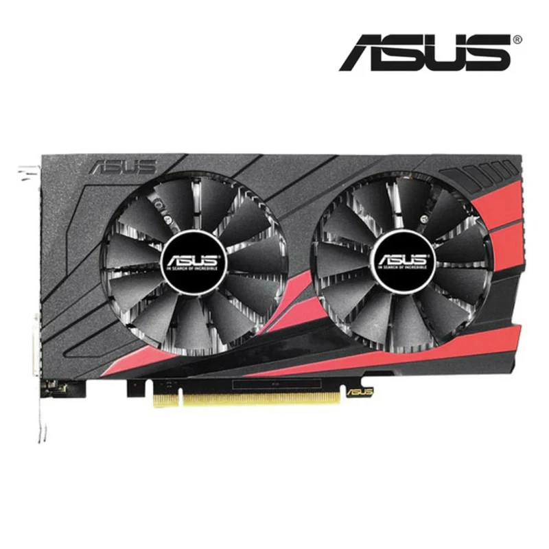 ASUS Raphic Card GTX 950 960 1050 1060 1650 RX 580 2GB 3GB 4GB 6GB 8GB Video Cards GPU Support AMD Intel Desktop CPU Motherboard graphics card for gaming pc