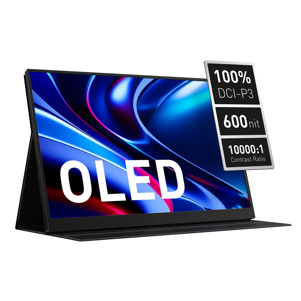 Écran Portable 2K 144 Hz, 17,3 Pouces Deuxième Moniteur Mobile Avec