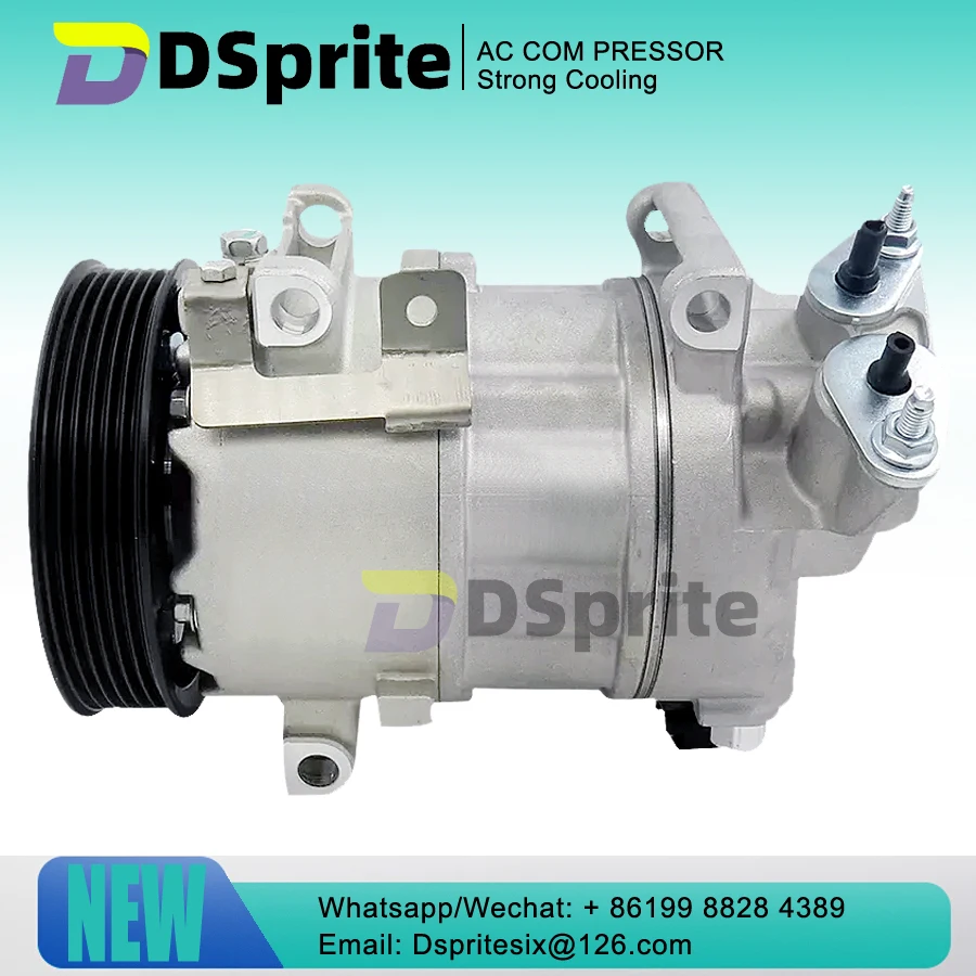 Compressore Automatico Ac Per Peugeot 208 2008 Citroen C3 Ds3 4471503941 4471503940 1608325980 648709 9672247080 9807722580