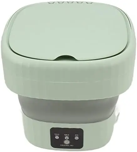 

Portable Washing Machine, Foldable Mini Washing Machine, Sanitary Free of Installation Two Gears Washing Machine with Drain Valv