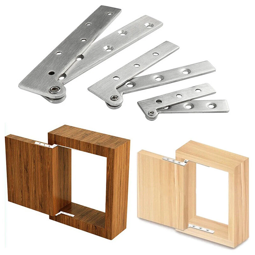 Invisible Door Pivot Hinge Damping Rotating Furniture Hardware Stainless Steel Axis Flip Window Door stainless steel door hinges furniture hinge cabinet door hinges cabinet hinges