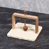 Huangdongshi Walnut Tissue Holder, Napkin Holder, Kitchen Upright Square Tissue Holder, Restaurant Desktop Tissue Storage Box 6