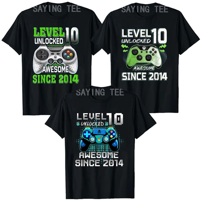 Level 8 Unlocked Gamer Happy Birthday T-Shirt