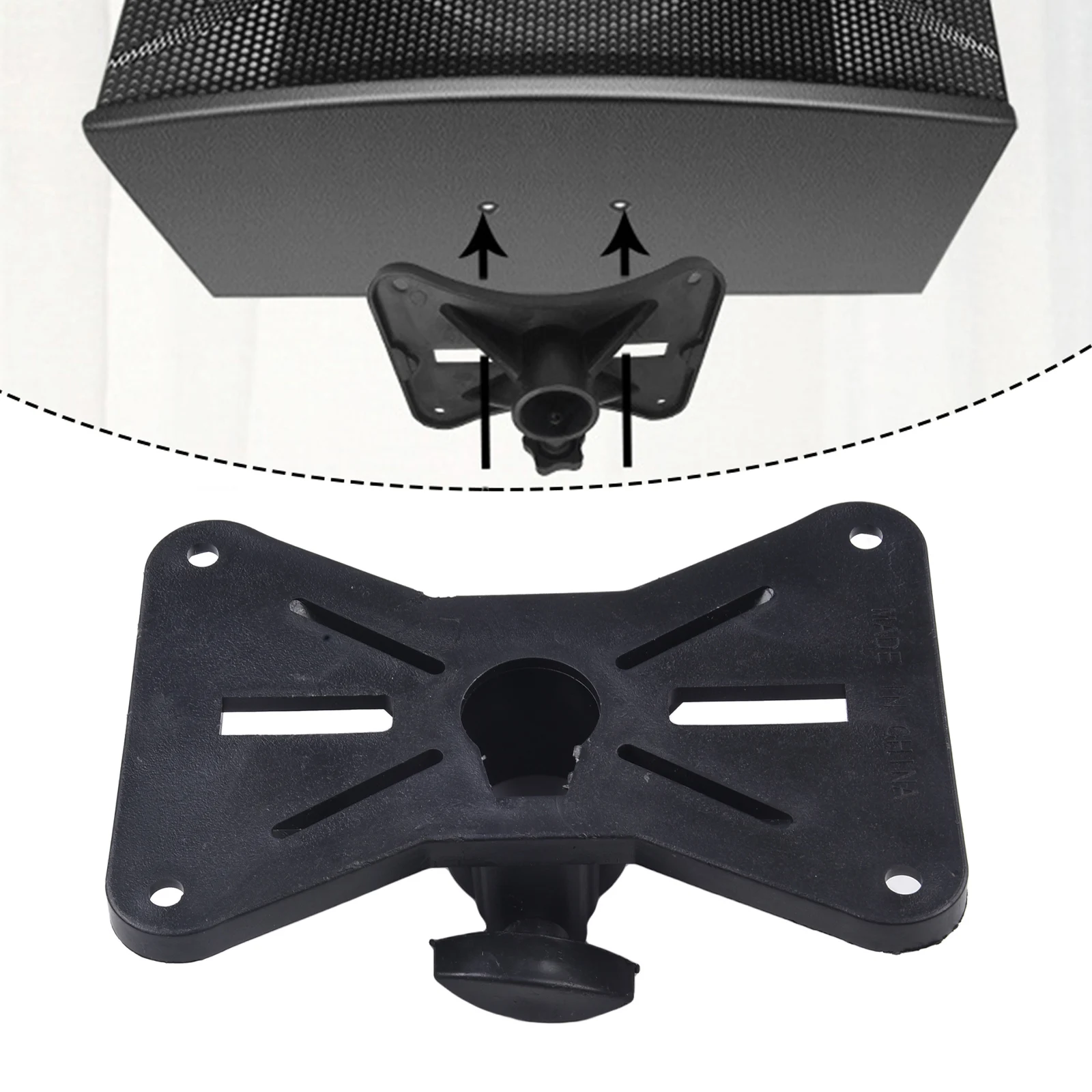 1pc 35mm Plastic Mount Tripod Pole Speaker Stand Adapter Top Cap Tray Audio Equipment Stands Mounts Bracket Accessories