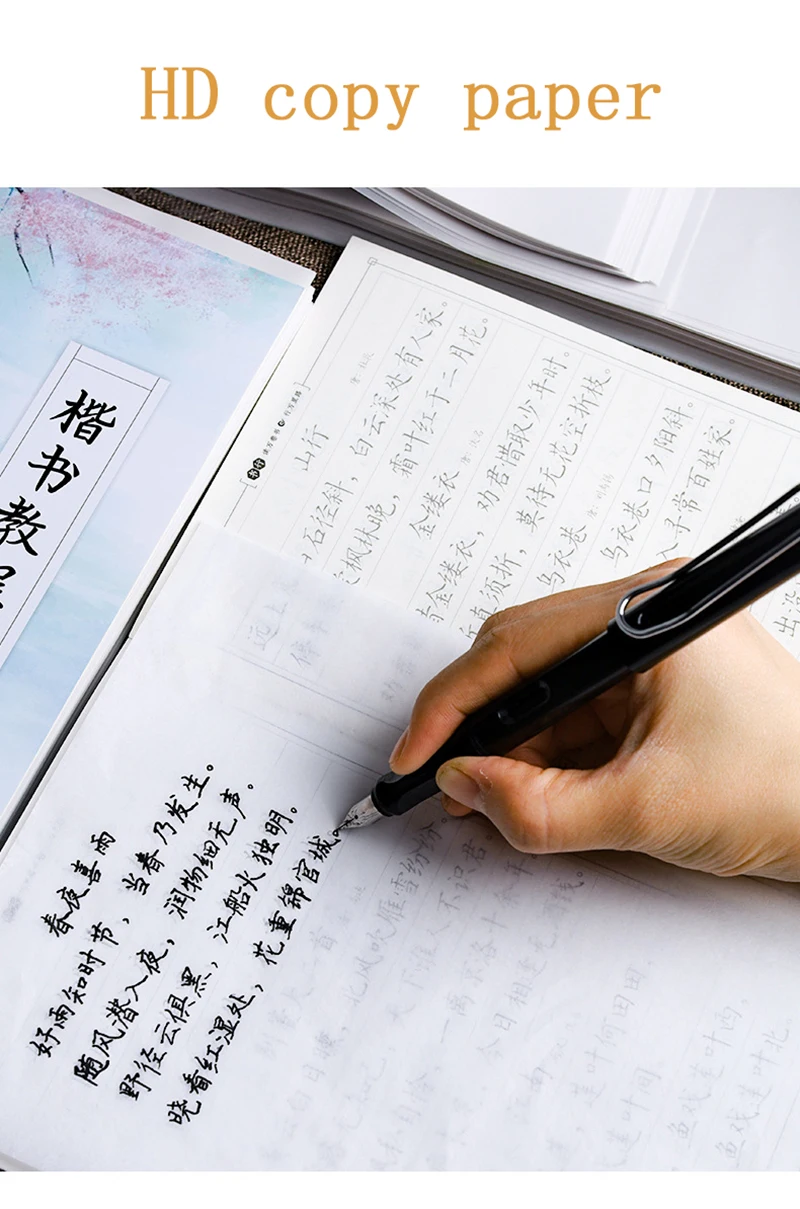 Livros Chinês Kanji Caligrafia Reutilizável Caneta Dura Prática Apagável Aprender Hanzi Copybook Adultos Arte Escrita Caderno Livro 16 Beauty & Health