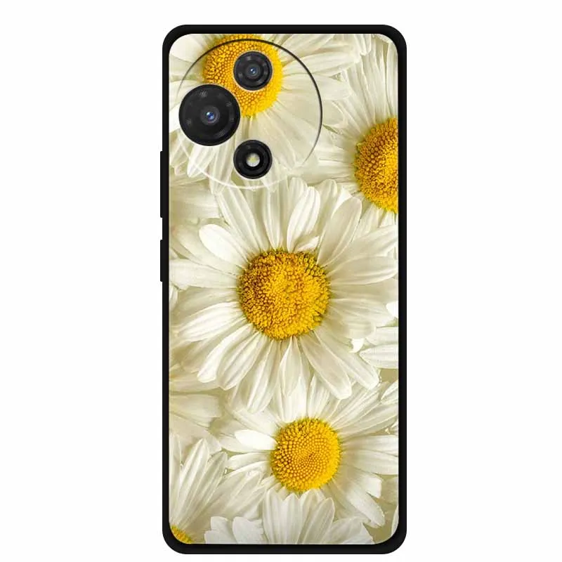 Black Soft Silicone TPU Phone Case with Cool Wolf Design - Shockproof and Protective Cover