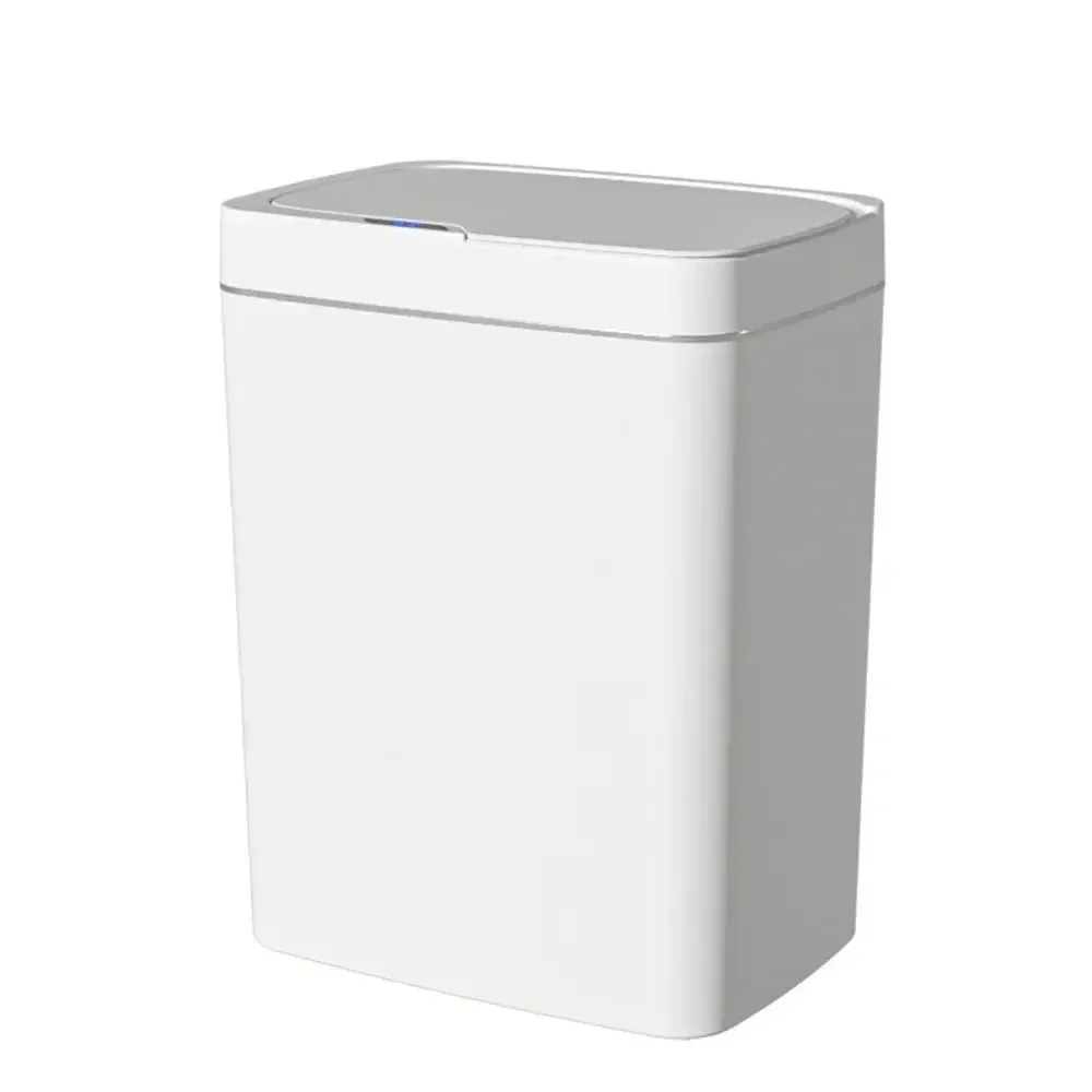Smart Bathroom Trash Can Automatic Bagging Electronic Touchless Narrow Smart Sensor Garbage Bin Home 15L trash can