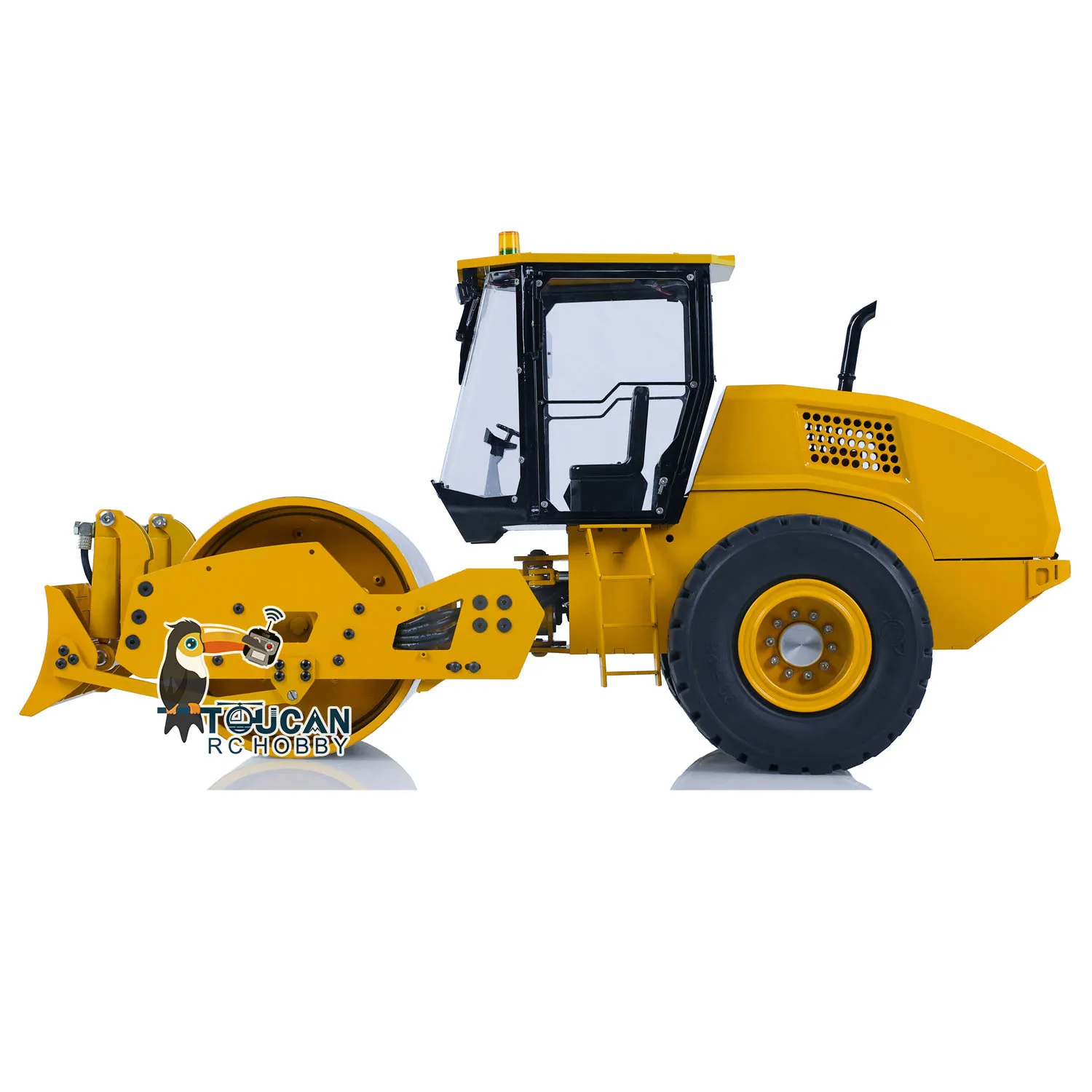 CS11 RTR 1/12 RC Hydraulic Metal Road Roller Remote Control Engineering Vehicles Painted Assembled Model Outdoors Toy TH23233 3