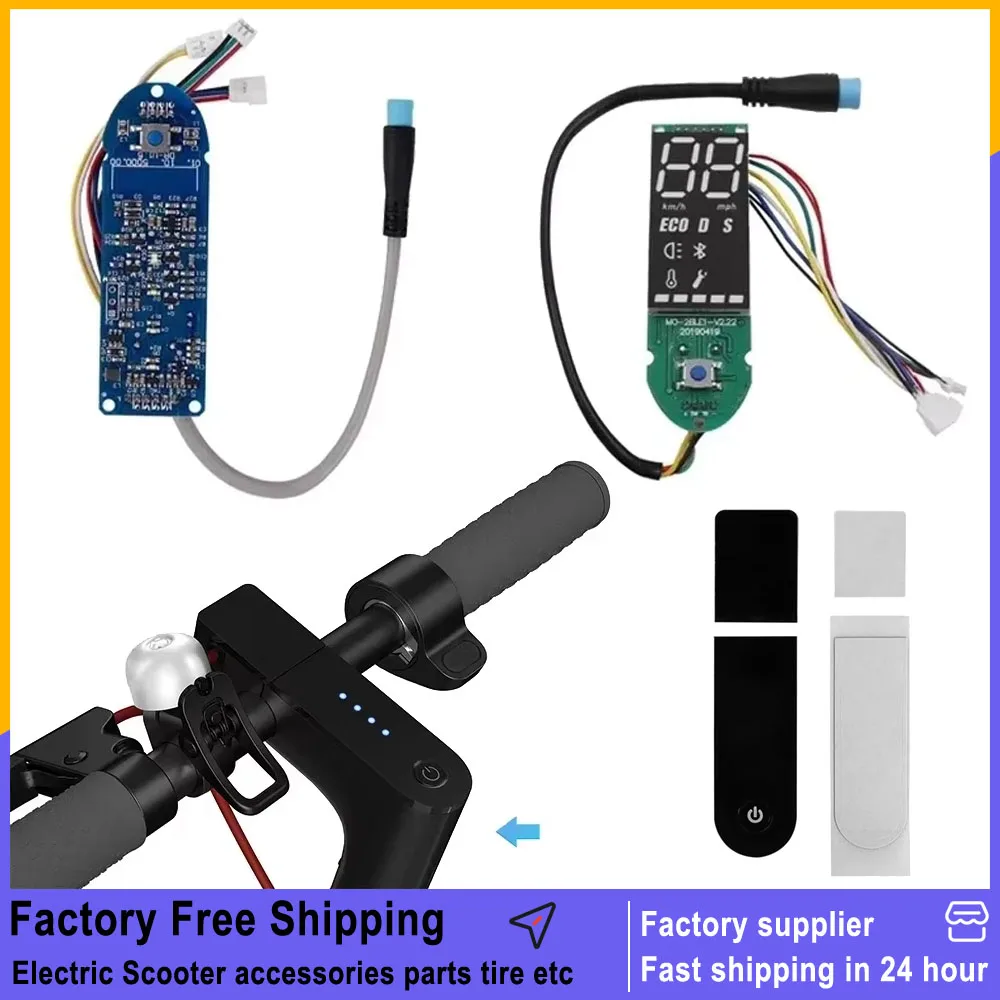 Premium Electric Scooter Dashboard Display Panel with Bluetooth Connectivity