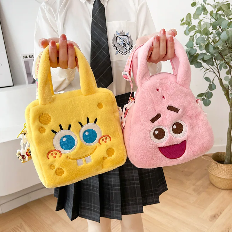 Peluche Bento Bag Cartoon Animation Toy Tote Bag Doll Tote Bag Kawaii Borse Per Bambini Bambini Bei Regali Di Compleanno Regali Fidanzata