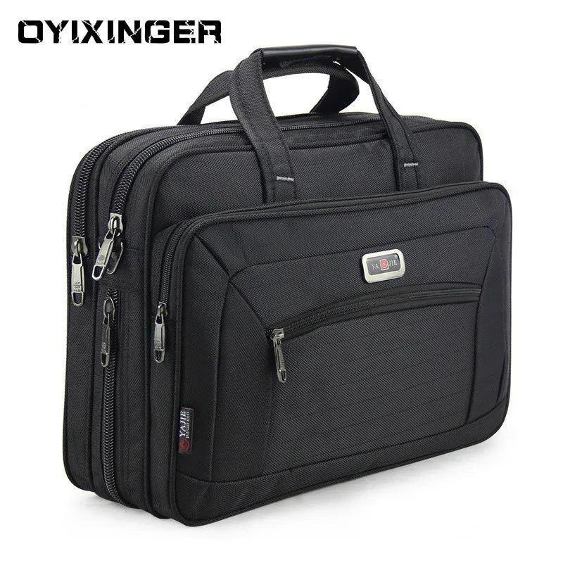 Men's Laptop Briefcase Brand Men Computer Handbags Waterproof
