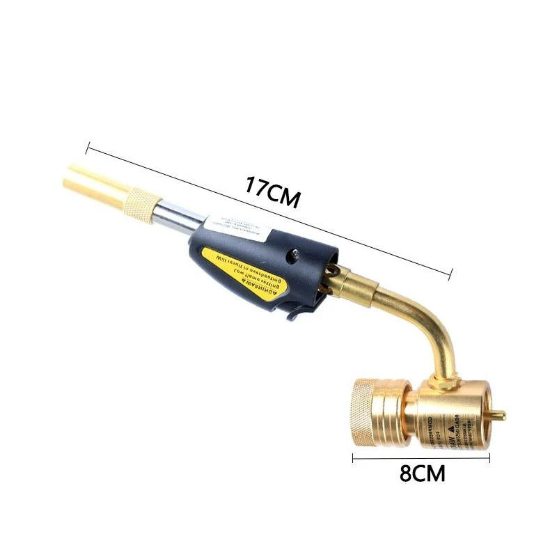 Welding Torches Gas Self Ignition Turbo Torch Brazing Soldering Propane Plumbing Gun US Camping Barbecue Kitchen Baking