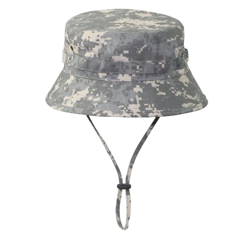 

Camouflage Tactical Penney Hat Sun Shade Sunscreen Round Brim Hat Riding Summer Military Training Outdoor Fisherman's hat