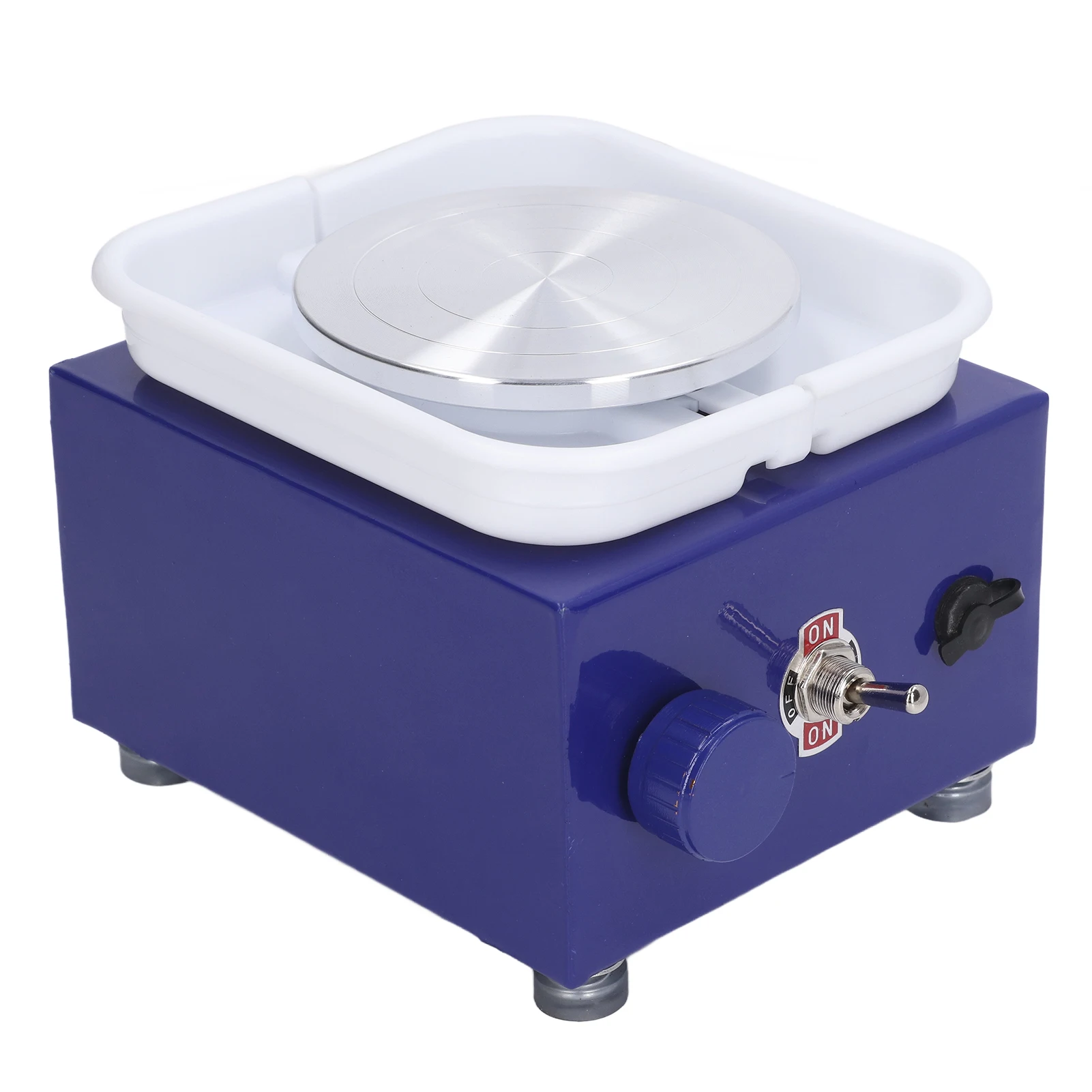 Mini Pottery Wheel Pottery Machine Easy Compact Structure Widely Used Stable Performance for School for Home DIY