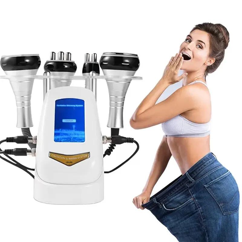 

4 in 1 40K RF Fat Burning Machine Body Shaping Lipo Weight Loss Beauty Device Anti-wrinkle Body Massage Cavitation Machine
