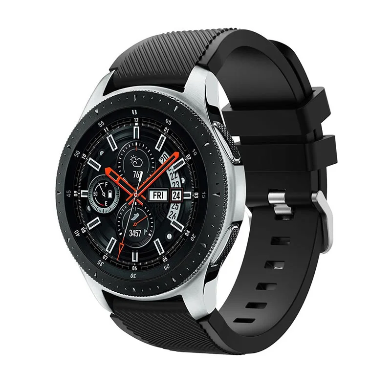 Universal 22mm Silicone Smartwatch Band Strap