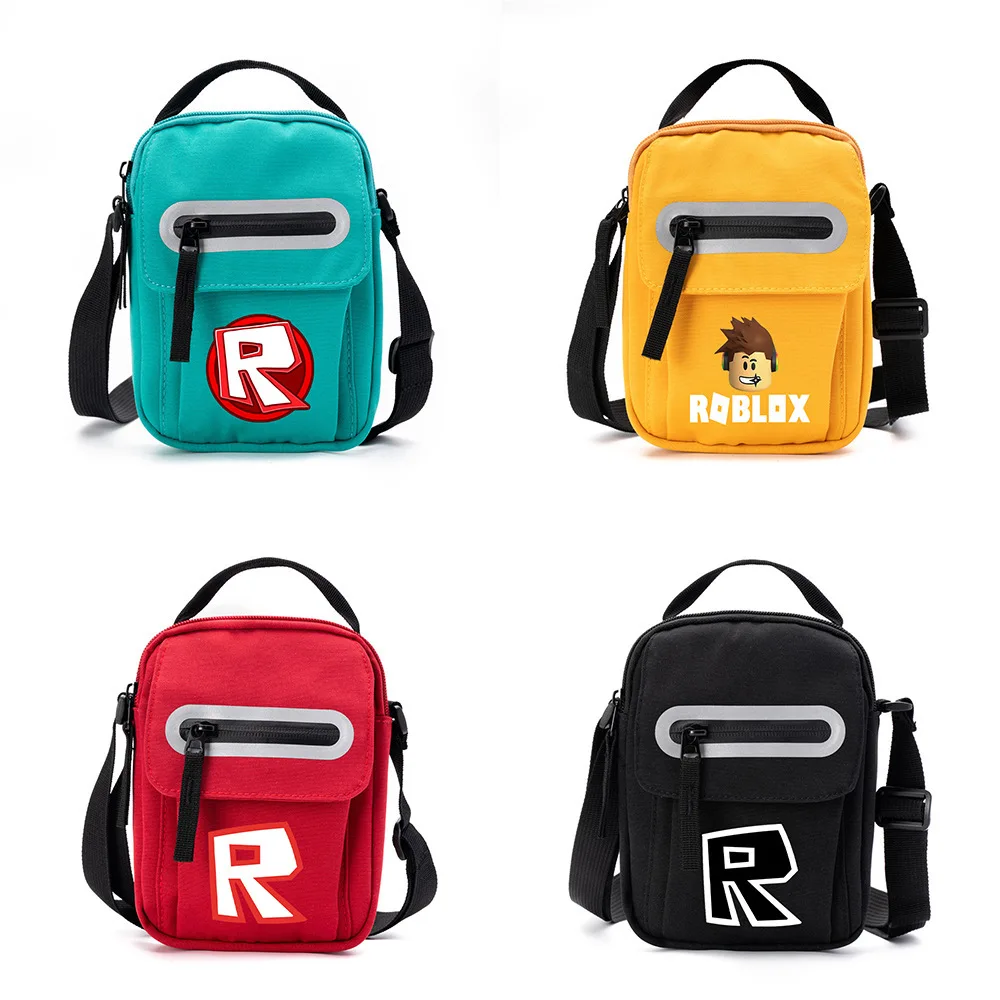 ROBLOX Four color Small Square Bag Women's Casual Canvas Shoulder Bag