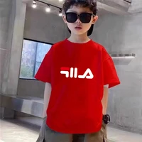 T-shirt imprimé pour enfants, vêtements d'été, 3-12 ans, garçons et filles, haut à manches courtes + short, ensemble décontracté, vêtements de sport de marque à la mode 5
